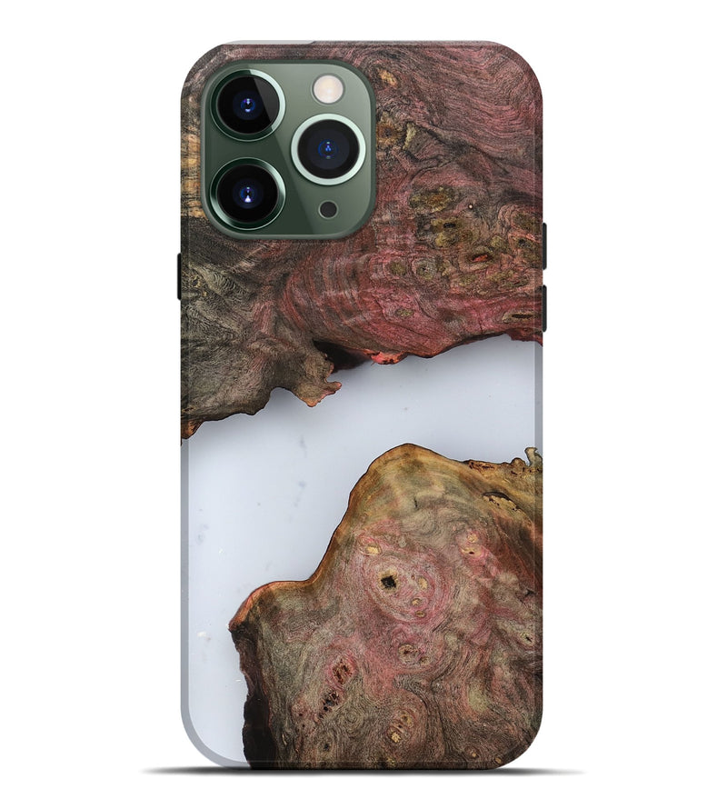 iPhone 13 Pro Max Wood Live Edge Phone Case - Pennie (Clear, 799730)