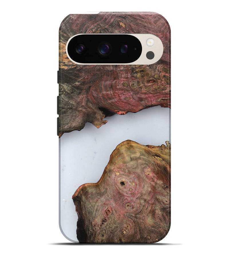 Pixel 10 Pro XL Wood Live Edge Phone Case - Pennie (Clear, 799730)