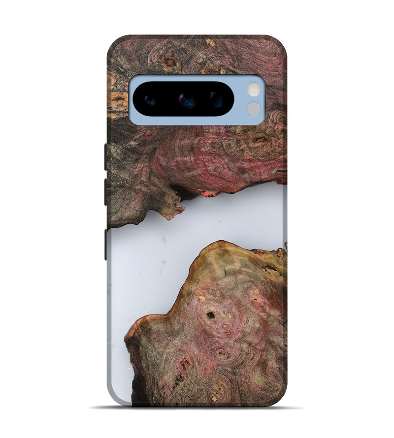 Pixel 8 Pro Wood Live Edge Phone Case - Pennie (Clear, 799730)