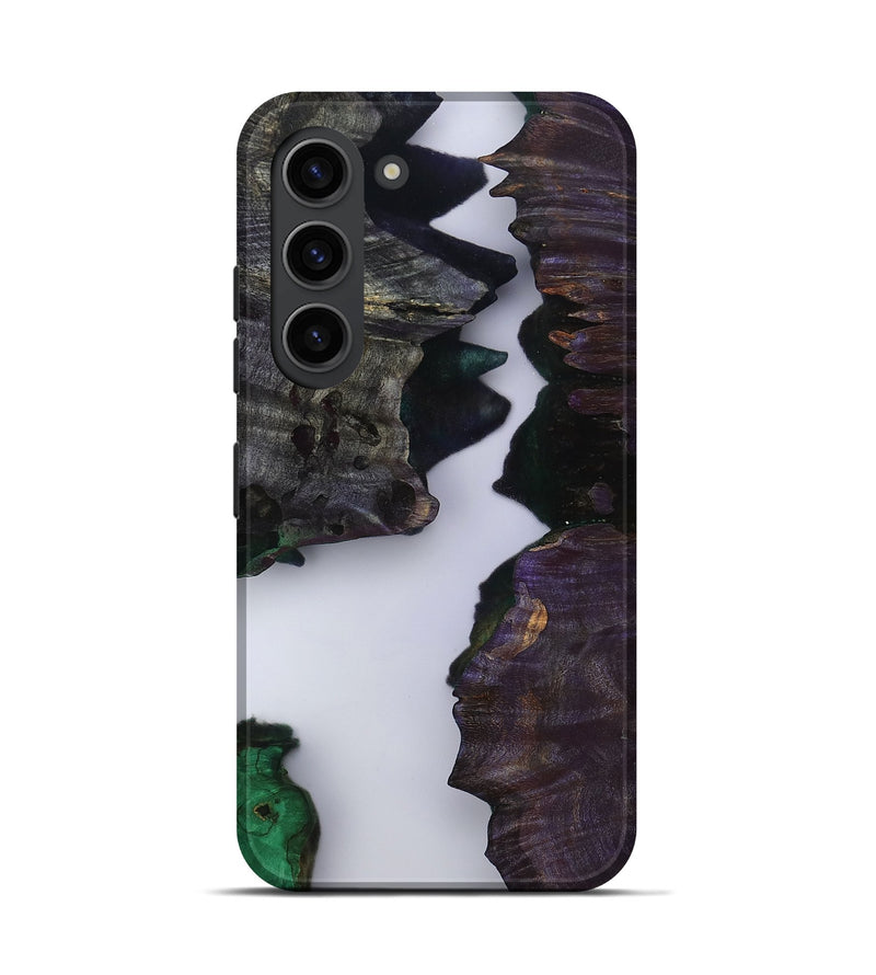 Galaxy S23 Wood Live Edge Phone Case - Jeromy (Clear, 799731)