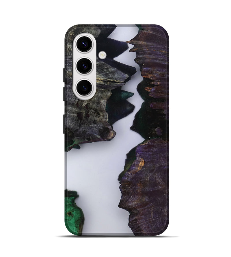 Galaxy S25 Wood Live Edge Phone Case - Jeromy (Clear, 799731)