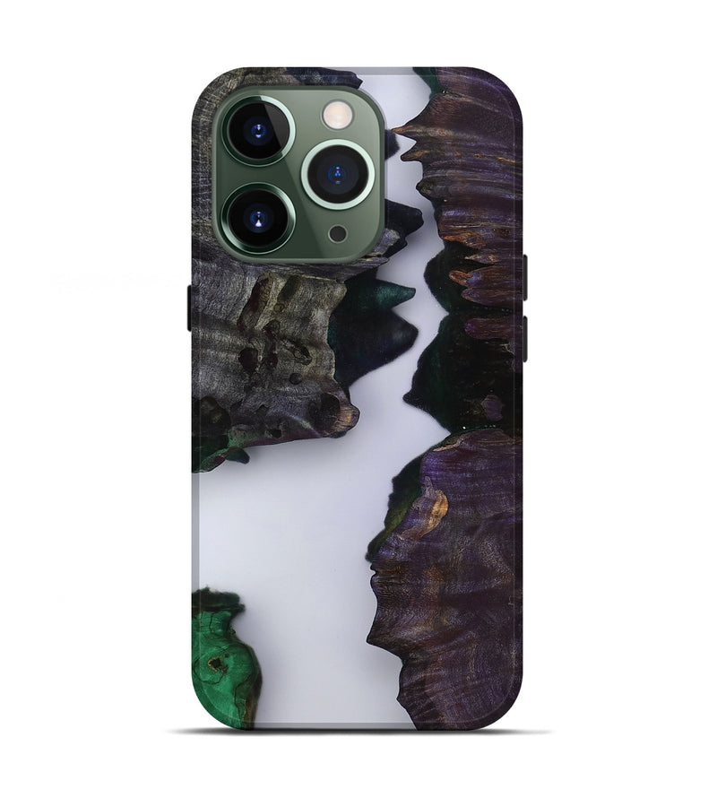 iPhone 13 Pro Wood Live Edge Phone Case - Jeromy (Clear, 799731)