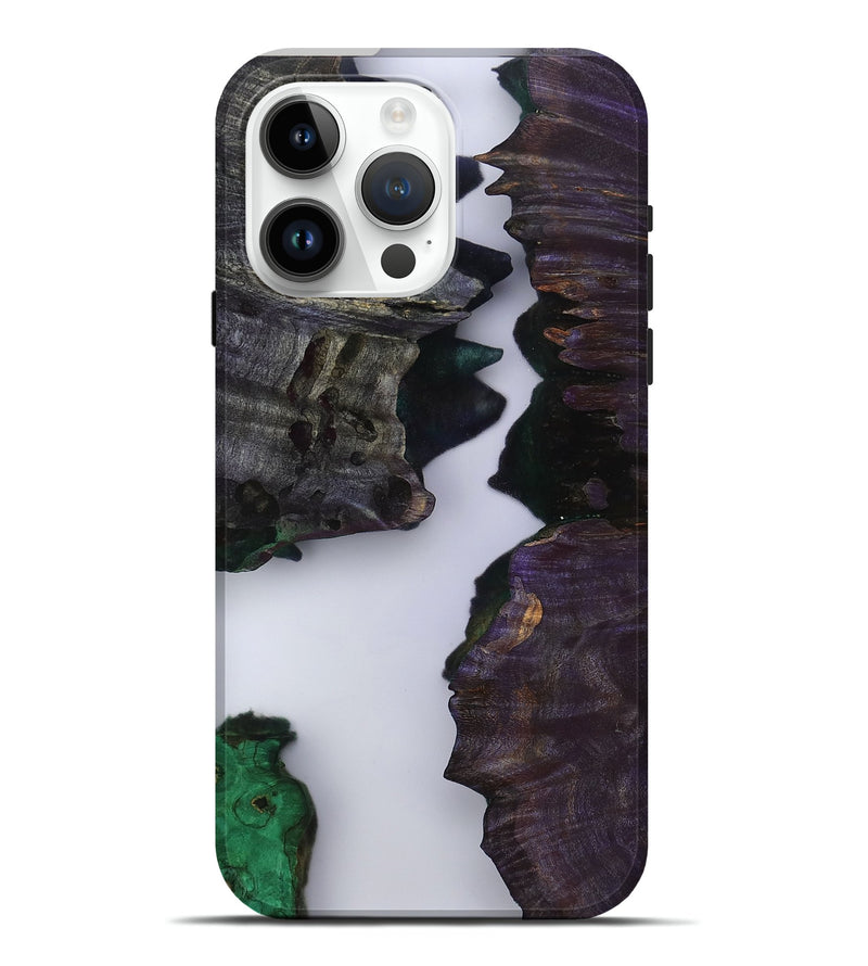 iPhone 15 Pro Max Wood Live Edge Phone Case - Jeromy (Clear, 799731)