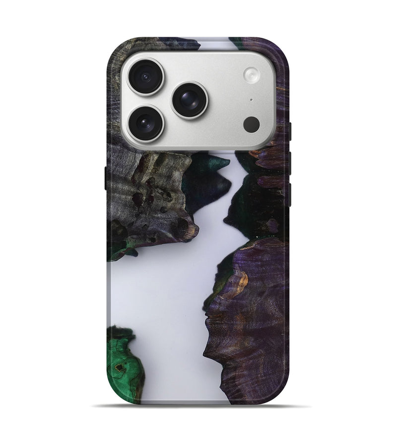 iPhone 17 Pro Wood Live Edge Phone Case - Jeromy (Clear, 799731)