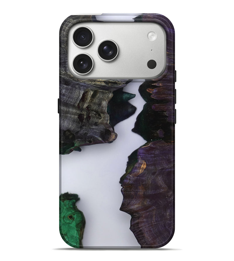 iPhone 17 Pro Max Wood Live Edge Phone Case - Jeromy (Clear, 799731)