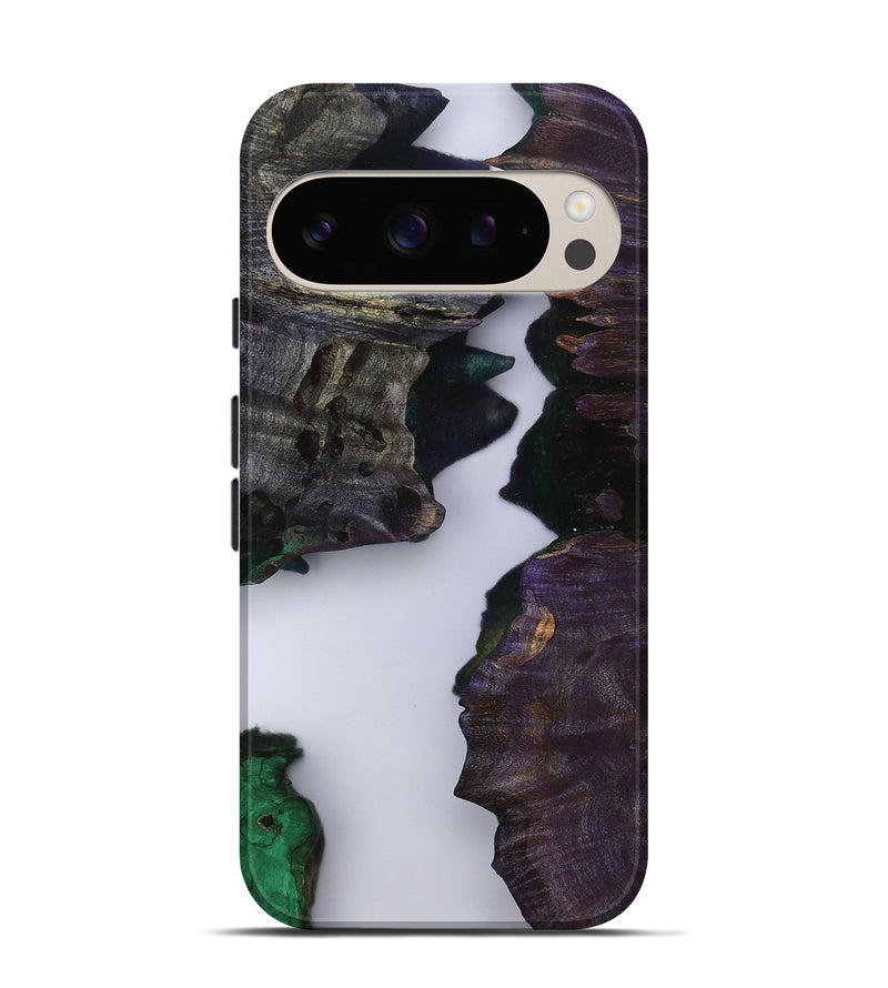 Pixel 10 Pro Wood Live Edge Phone Case - Jeromy (Clear, 799731)