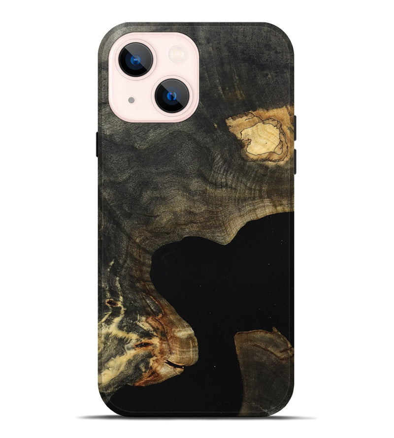 iPhone 14 Plus Wood Live Edge Phone Case - Alberto (Wood Burl, 799732)