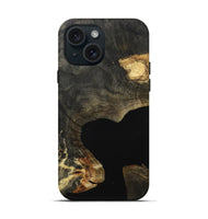 iPhone 15 Wood Live Edge Phone Case - Alberto (Wood Burl, 799732)