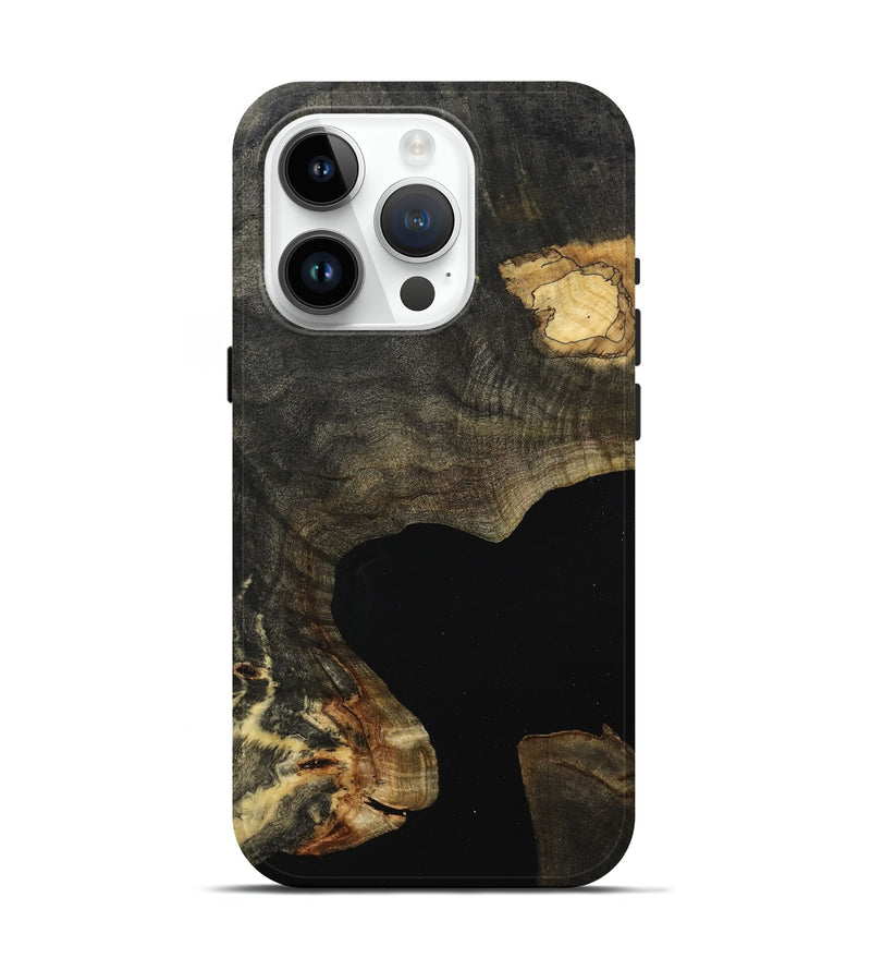 iPhone 15 Pro Wood Live Edge Phone Case - Alberto (Wood Burl, 799732)