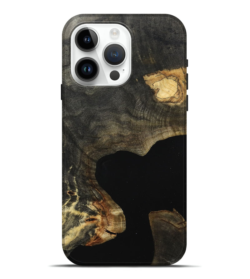 iPhone 15 Pro Max Wood Live Edge Phone Case - Alberto (Wood Burl, 799732)