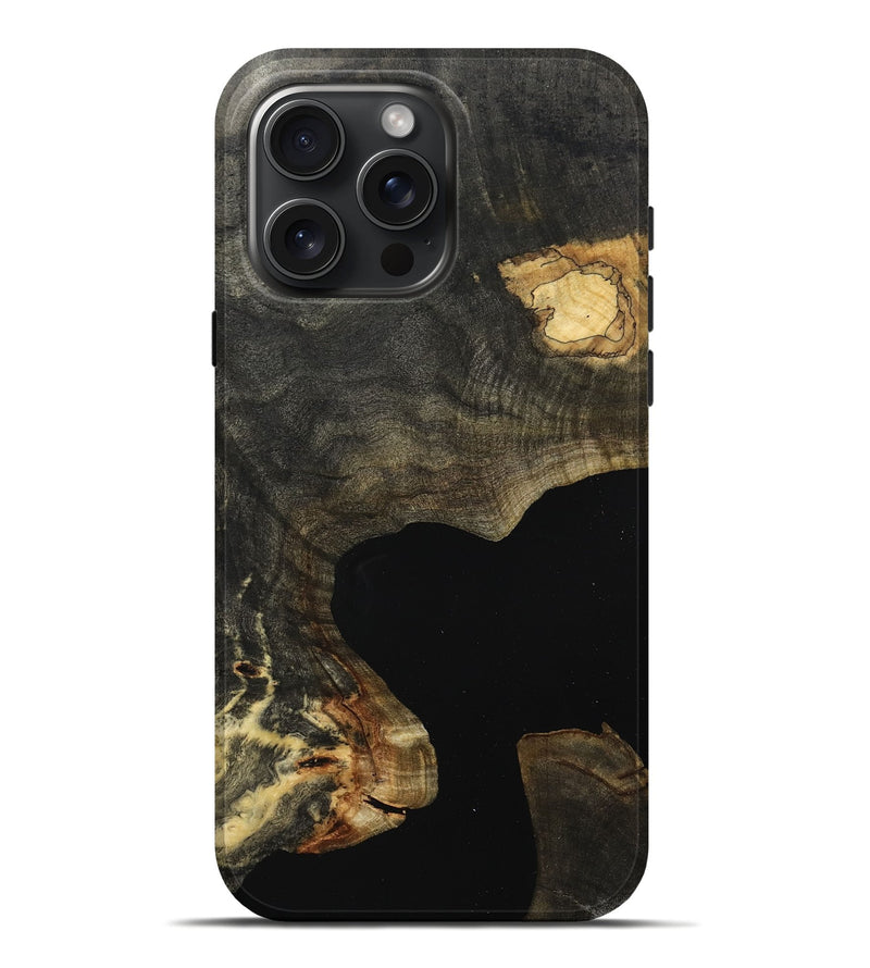 iPhone 16 Pro Max Wood Live Edge Phone Case - Alberto (Wood Burl, 799732)