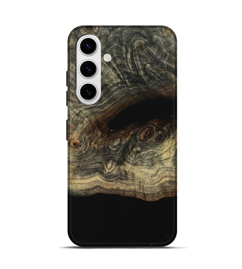 Galaxy S25 Wood Live Edge Phone Case - Leisa (Wood Burl, 799733)