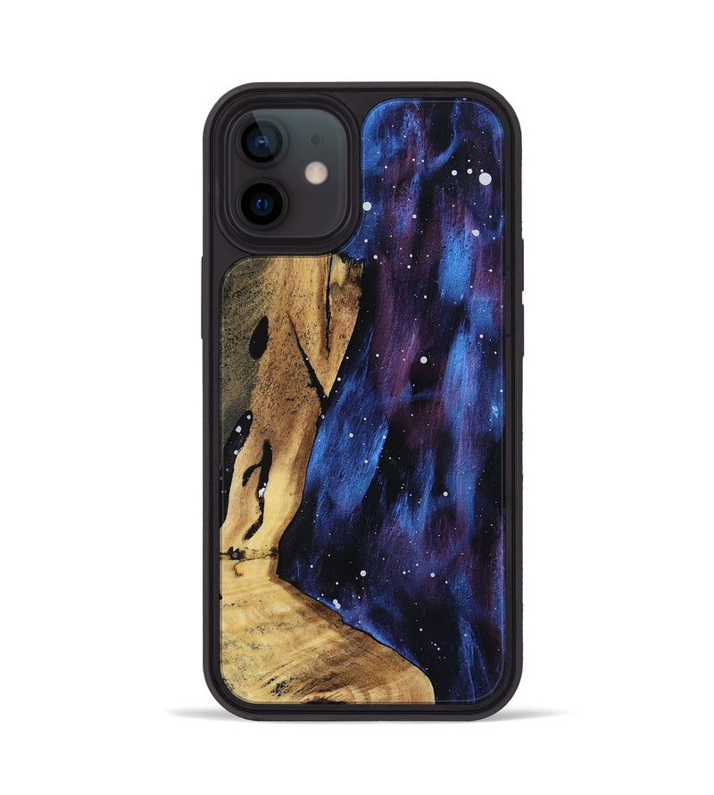 iPhone 12 Wood Phone Case - Mindi (Cosmos, 799737)