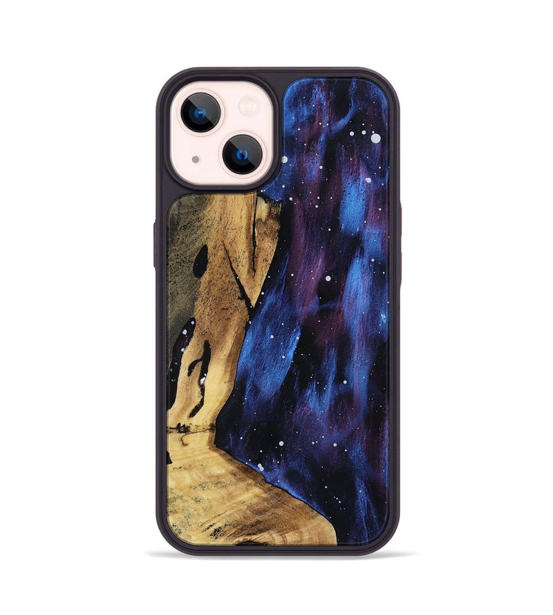 iPhone 14 Wood Phone Case - Mindi (Cosmos, 799737)