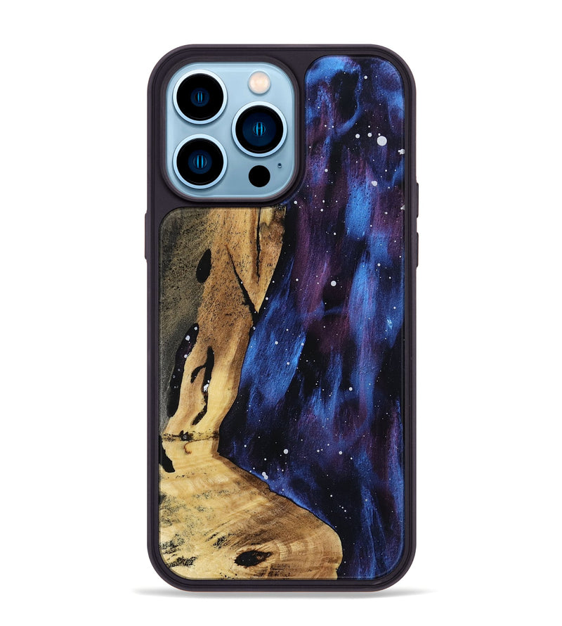 iPhone 14 Pro Max Wood Phone Case - Mindi (Cosmos, 799737)