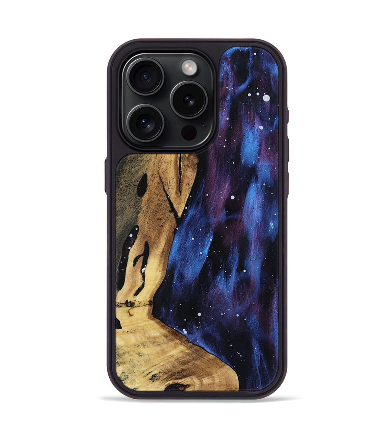 iPhone 15 Pro Wood Phone Case - Mindi (Cosmos, 799737)