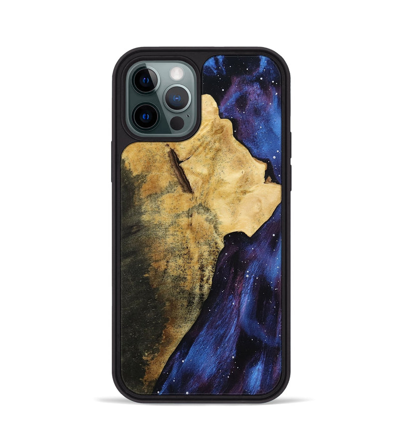 iPhone 12 Pro Wood Phone Case - Damaris (Cosmos, 799738)
