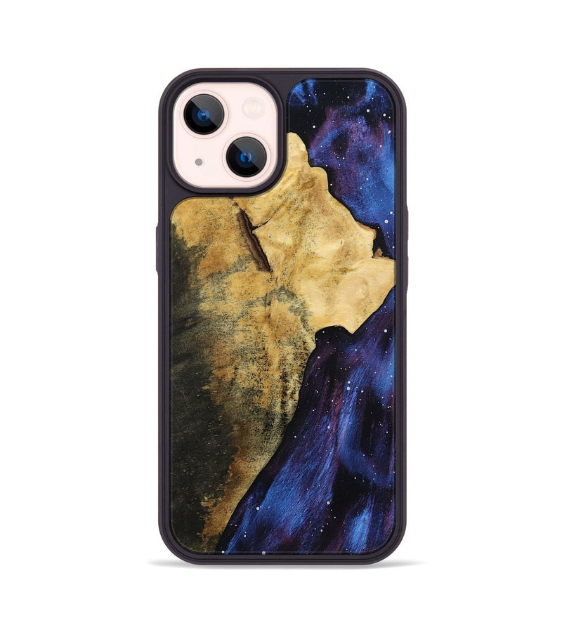 iPhone 14 Wood Phone Case - Damaris (Cosmos, 799738)