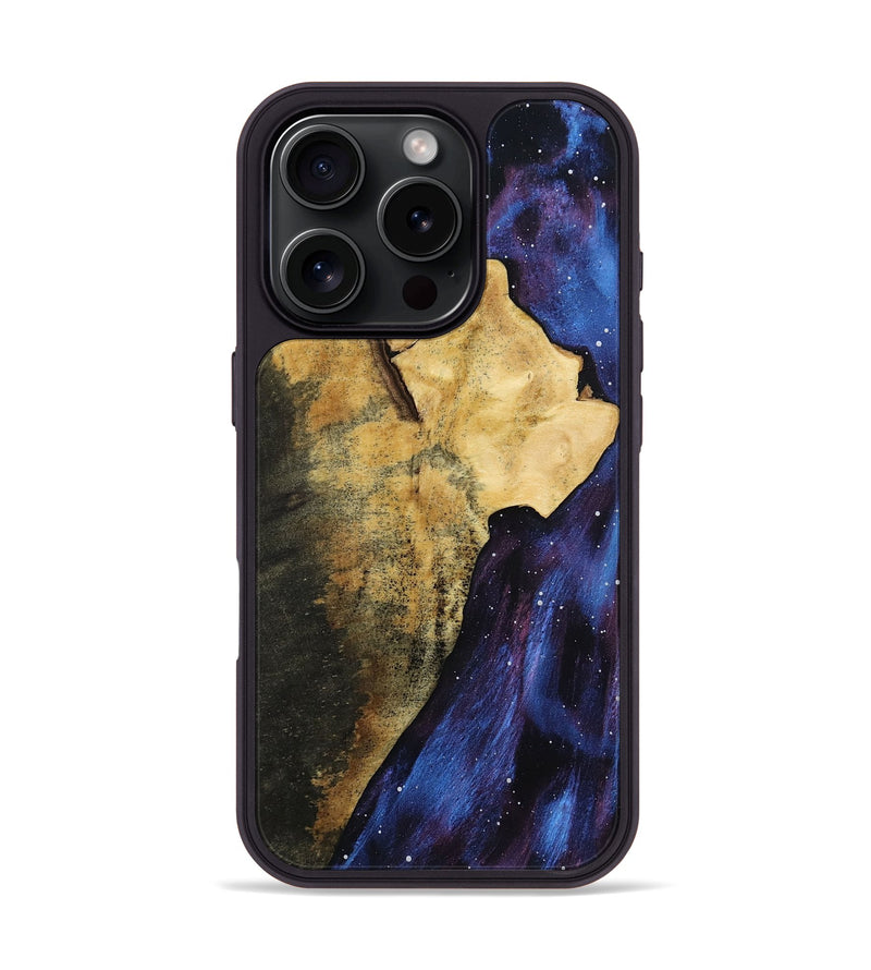 iPhone 16 Pro Wood Phone Case - Damaris (Cosmos, 799738)