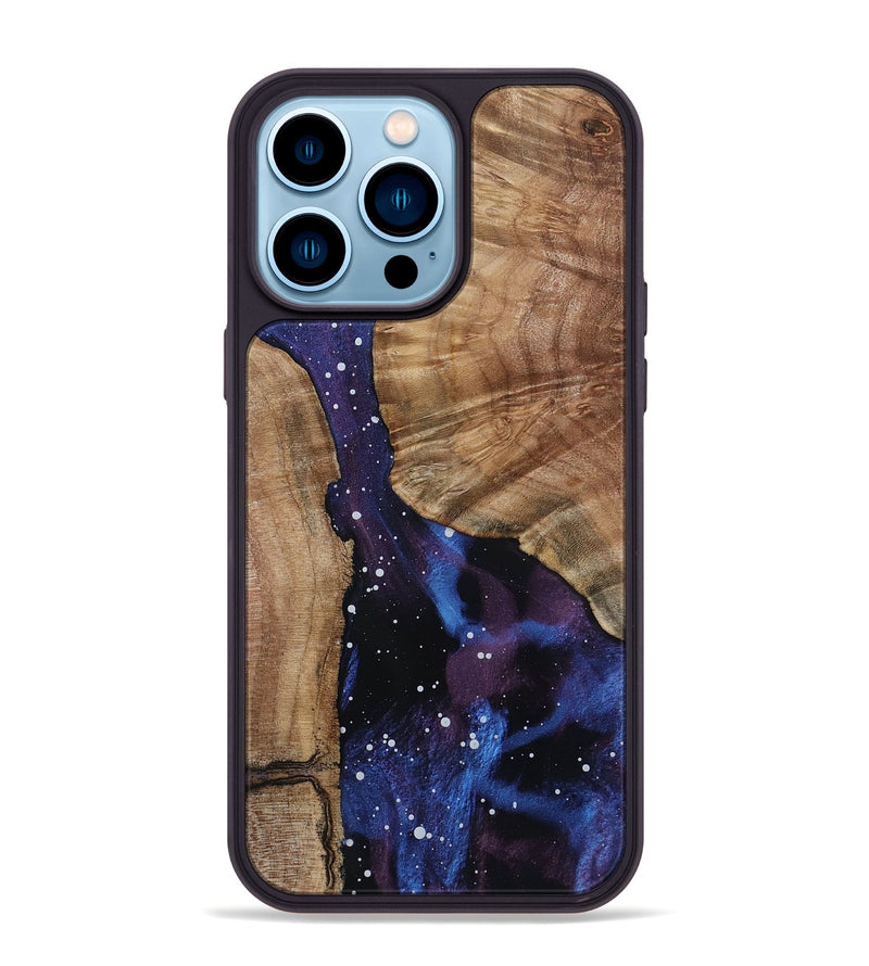 iPhone 14 Pro Max Wood Phone Case - Catrina (Cosmos, 799739)