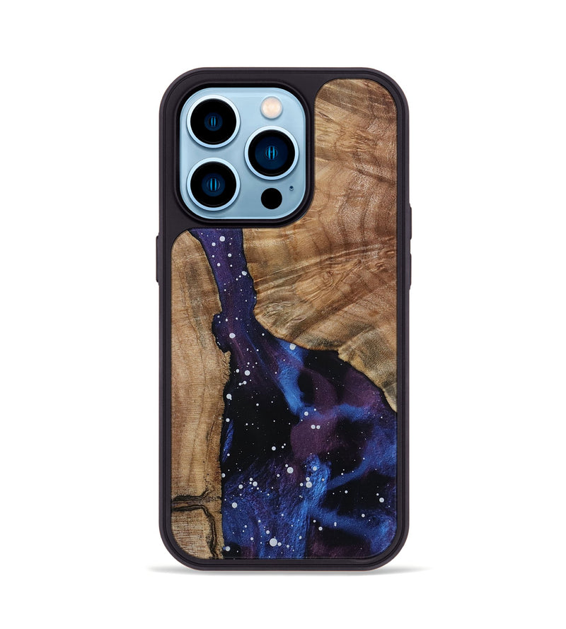 iPhone 14 Pro Wood Phone Case - Catrina (Cosmos, 799739)