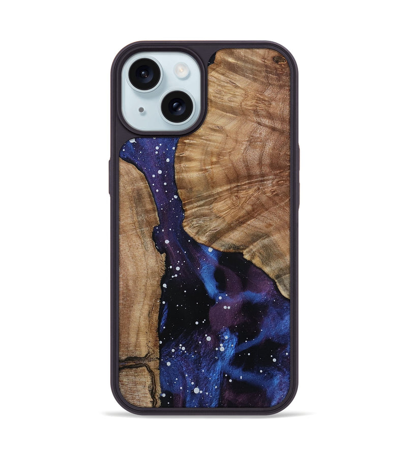 iPhone 15 Wood Phone Case - Catrina (Cosmos, 799739)
