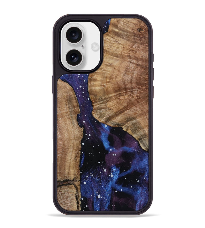iPhone 16 Plus Wood Phone Case - Catrina (Cosmos, 799739)
