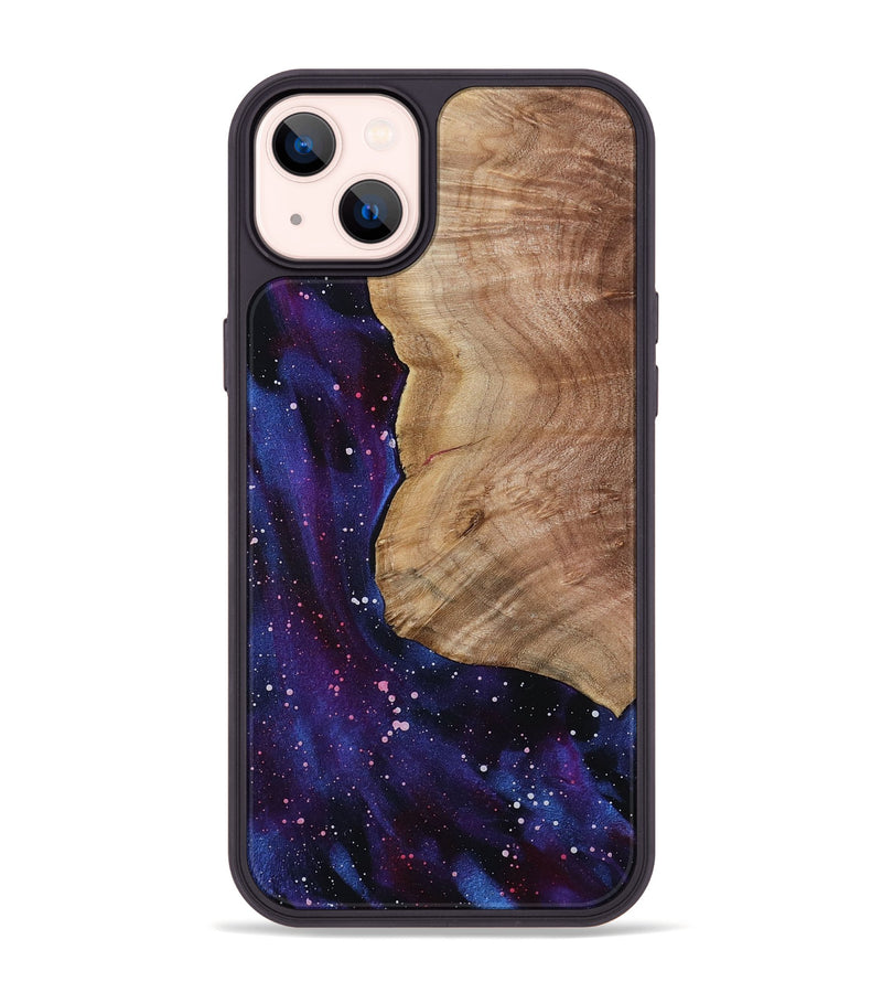 iPhone 14 Plus Wood Phone Case - Kahlil (Cosmos, 799740)