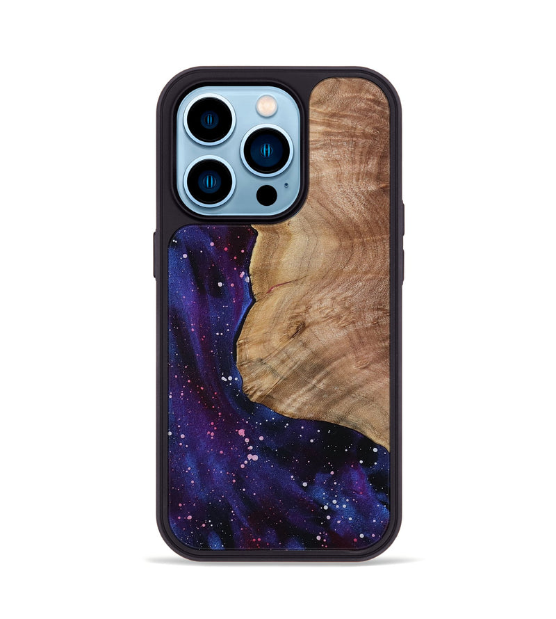 iPhone 14 Pro Wood Phone Case - Kahlil (Cosmos, 799740)