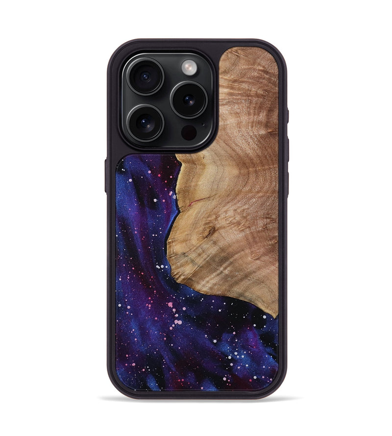 iPhone 15 Pro Wood Phone Case - Kahlil (Cosmos, 799740)