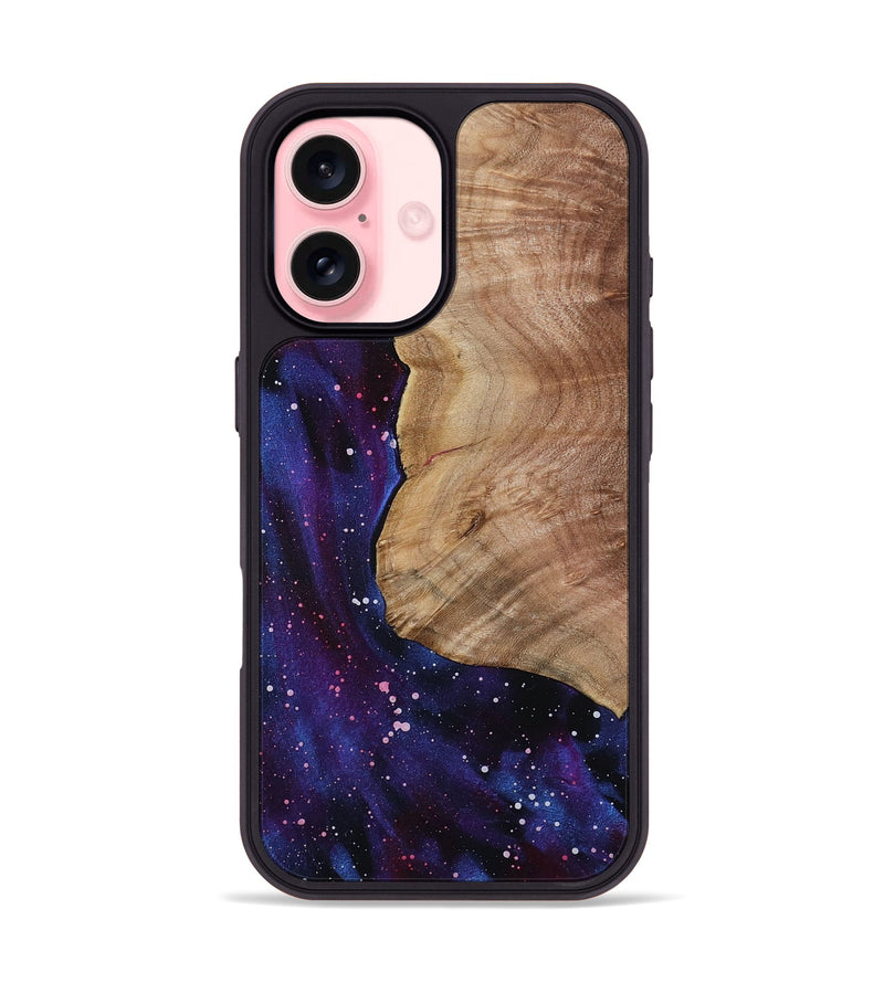 iPhone 16 Wood Phone Case - Kahlil (Cosmos, 799740)