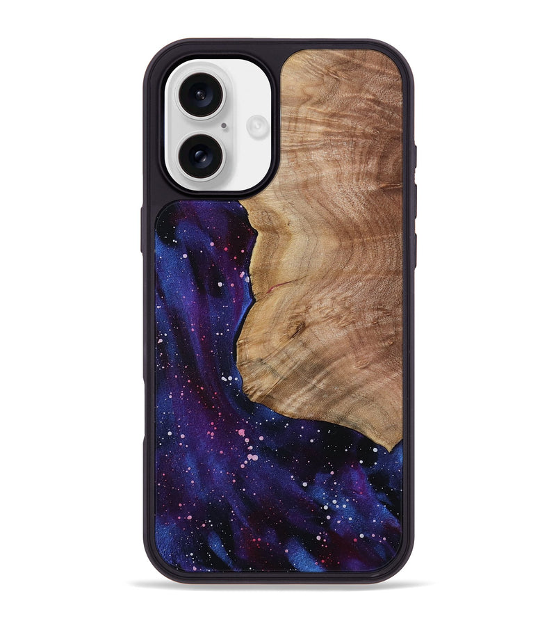 iPhone 16 Plus Wood Phone Case - Kahlil (Cosmos, 799740)