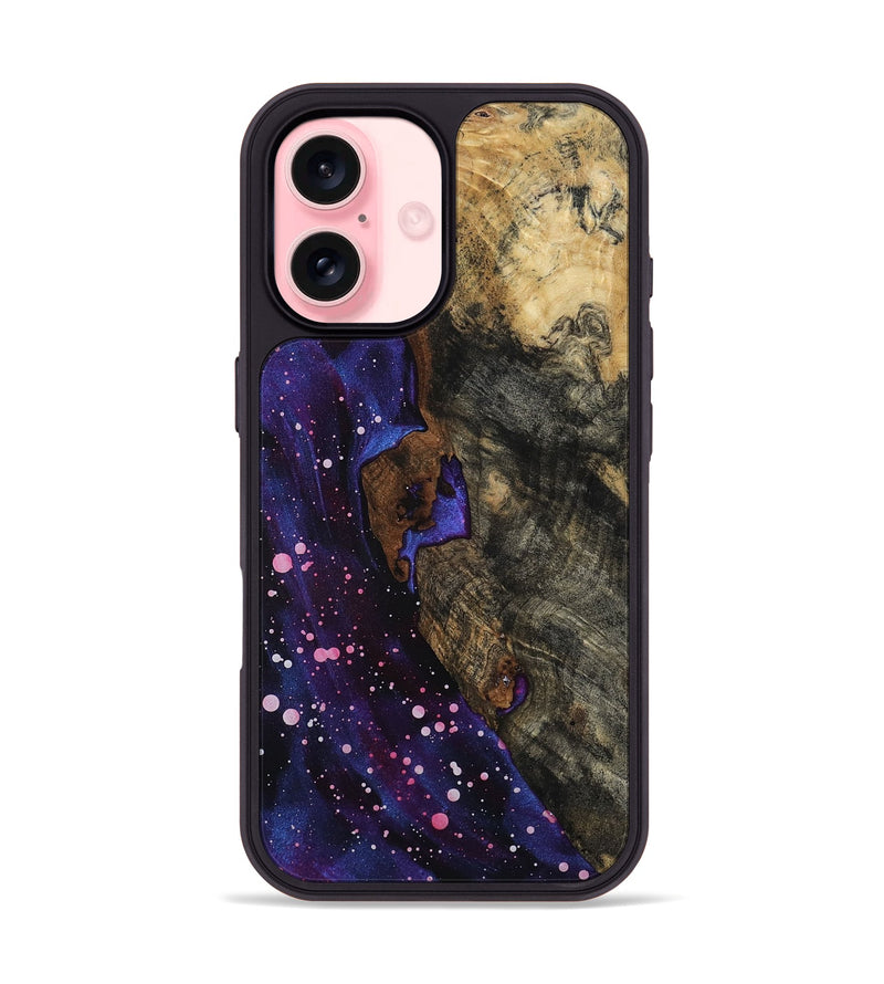 iPhone 16 Wood Phone Case - Roger (Cosmos, 799741)