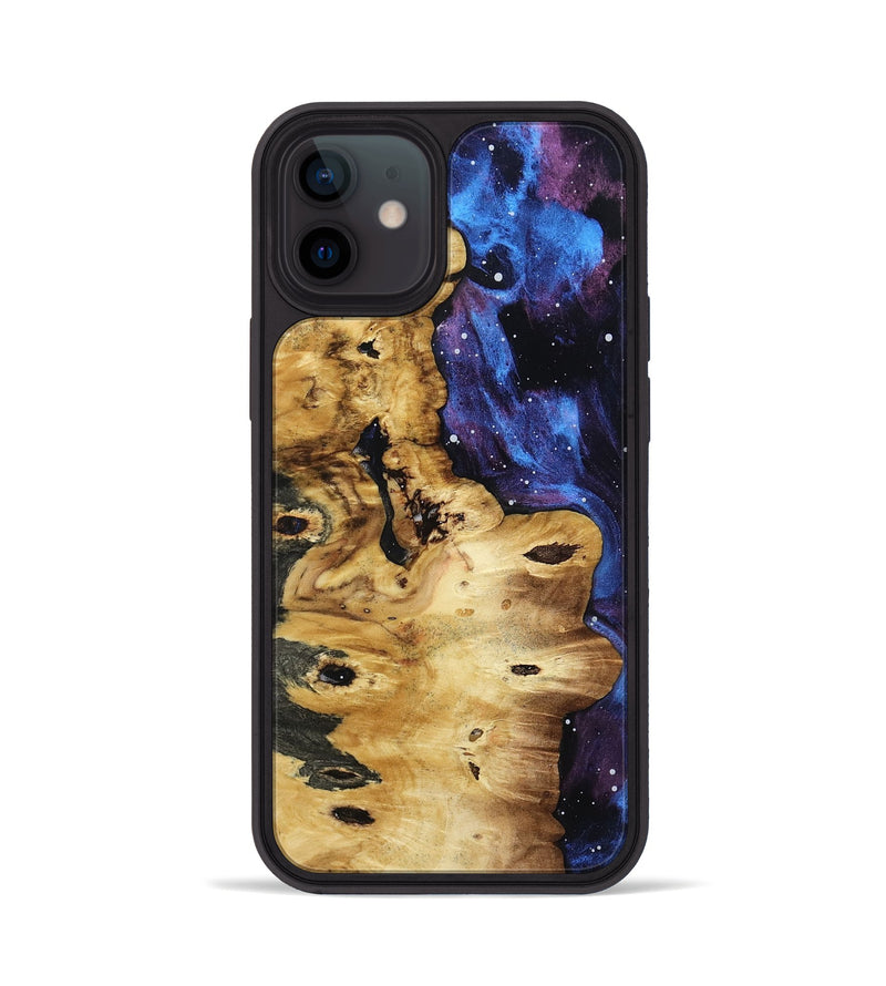 iPhone 12 Wood Phone Case - Octavio (Cosmos, 799742)