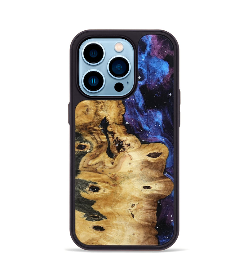 iPhone 14 Pro Wood Phone Case - Octavio (Cosmos, 799742)