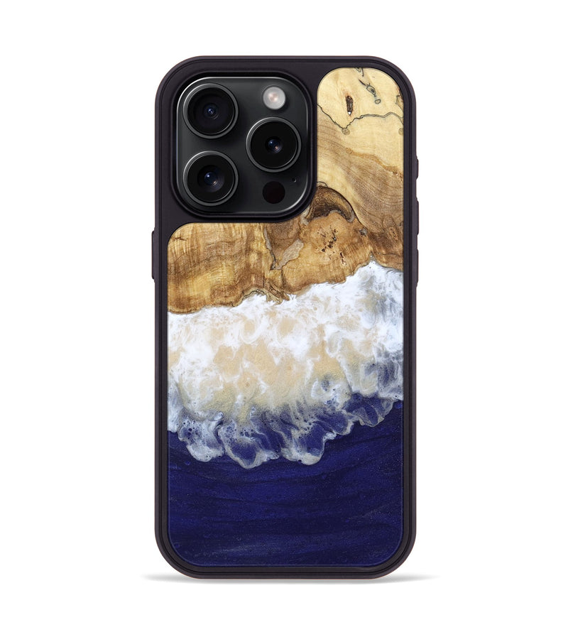 iPhone 15 Pro Wood Phone Case - Ayra (Coastal, 799745)