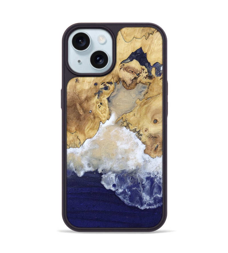 iPhone 15 Wood Phone Case - Jasper (Coastal, 799754)