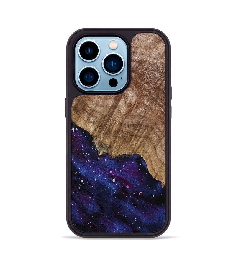 iPhone 14 Pro Wood Phone Case - Merlin (Cosmos, 799755)