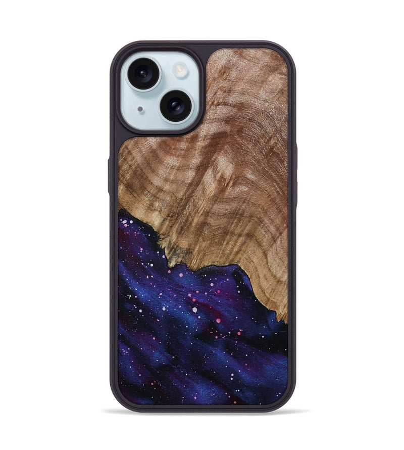 iPhone 15 Wood Phone Case - Merlin (Cosmos, 799755)