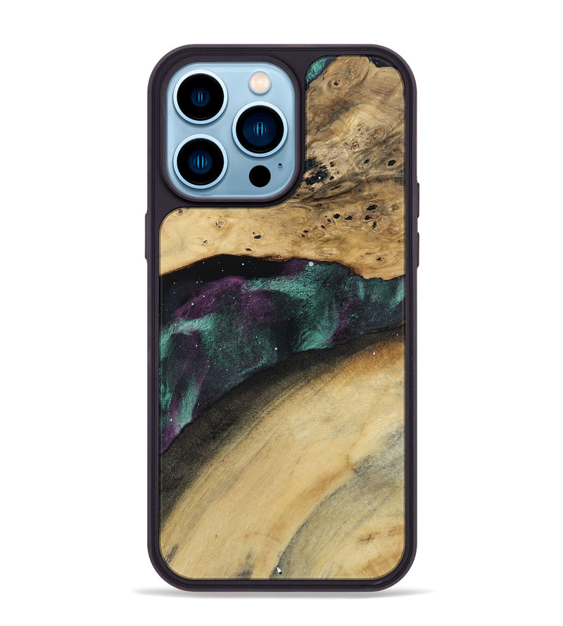 iPhone 14 Pro Max Wood Phone Case - Louise (Cosmos, 799756)