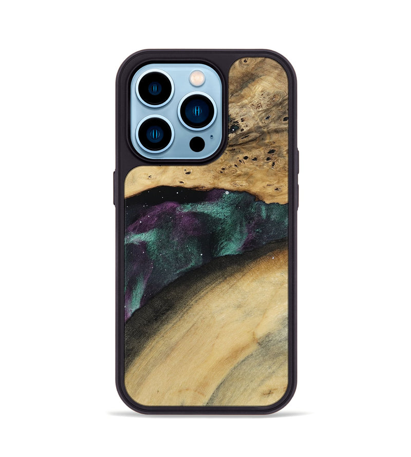 iPhone 14 Pro Wood Phone Case - Louise (Cosmos, 799756)