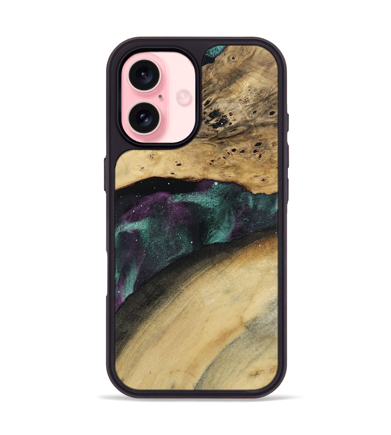iPhone 16 Wood Phone Case - Louise (Cosmos, 799756)