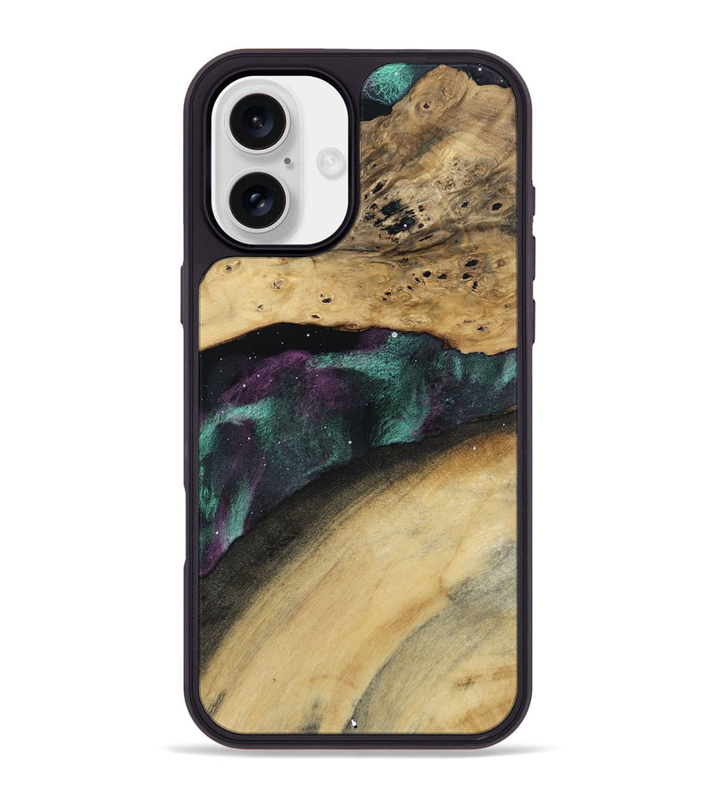 iPhone 16 Plus Wood Phone Case - Louise (Cosmos, 799756)