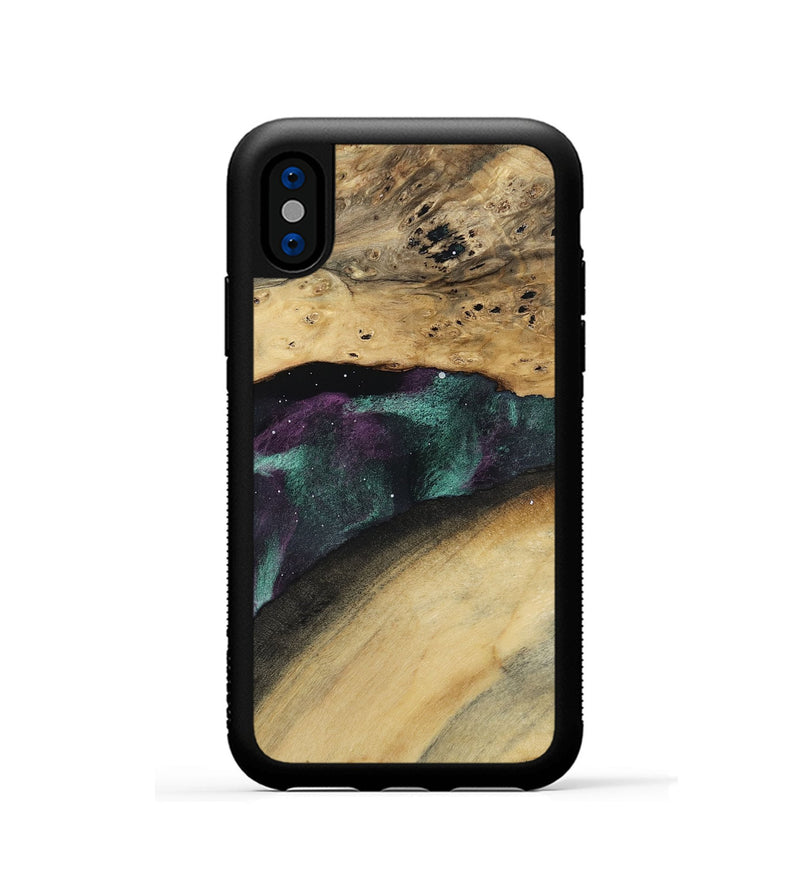 iPhone Xs Wood Phone Case - Louise (Cosmos, 799756)
