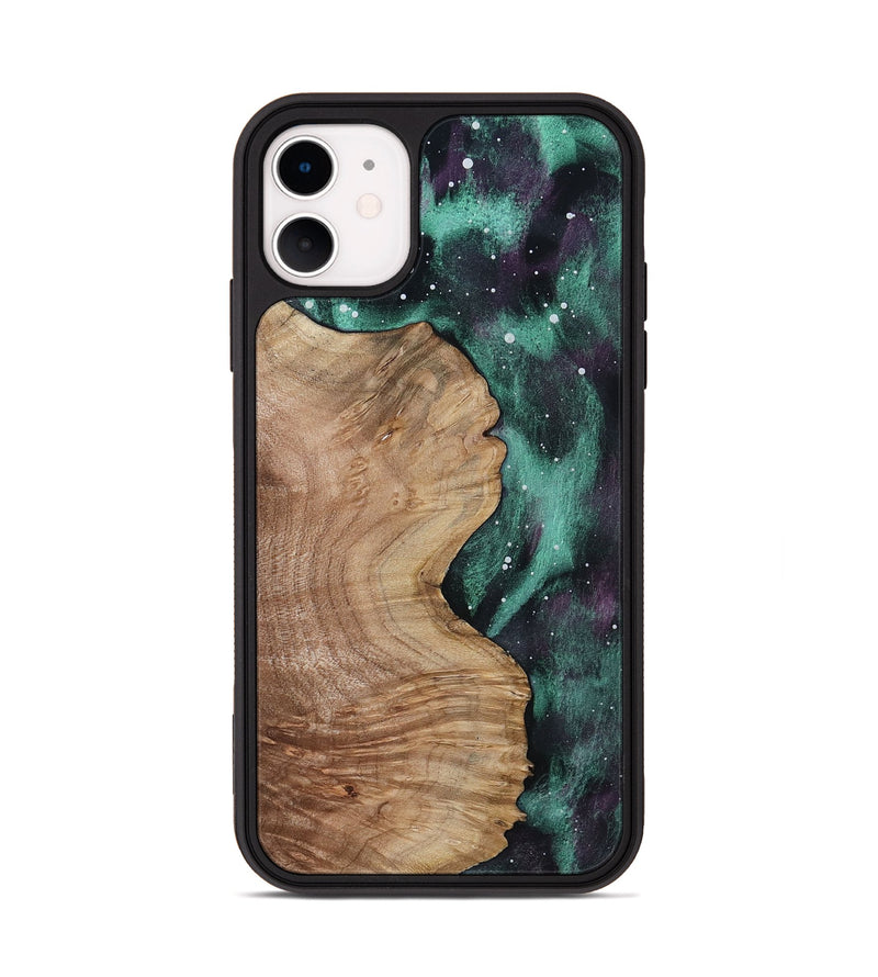 iPhone 11 Wood Phone Case - Stefan (Cosmos, 799758)