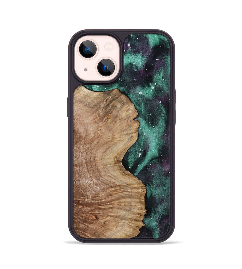 iPhone 14 Wood Phone Case - Stefan (Cosmos, 799758)