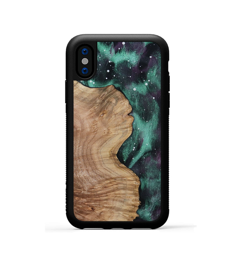 iPhone Xs Wood Phone Case - Stefan (Cosmos, 799758)