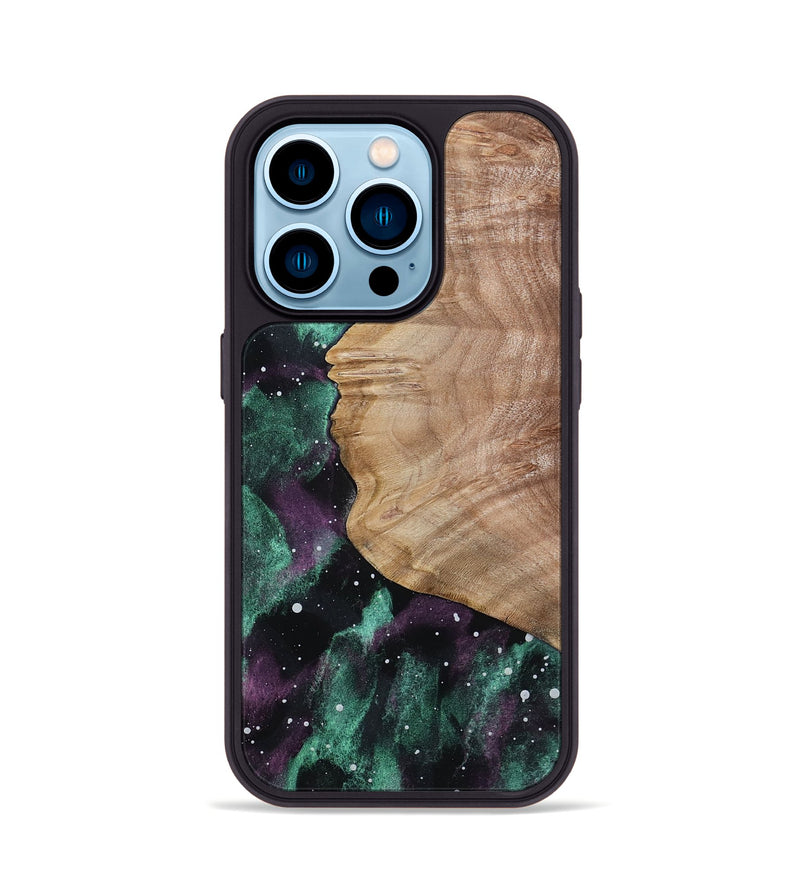 iPhone 14 Pro Wood Phone Case - Janiyah (Cosmos, 799761)