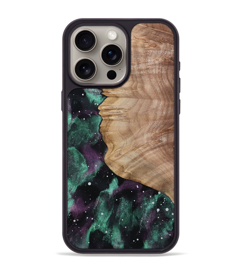 iPhone 15 Pro Max Wood Phone Case - Janiyah (Cosmos, 799761)