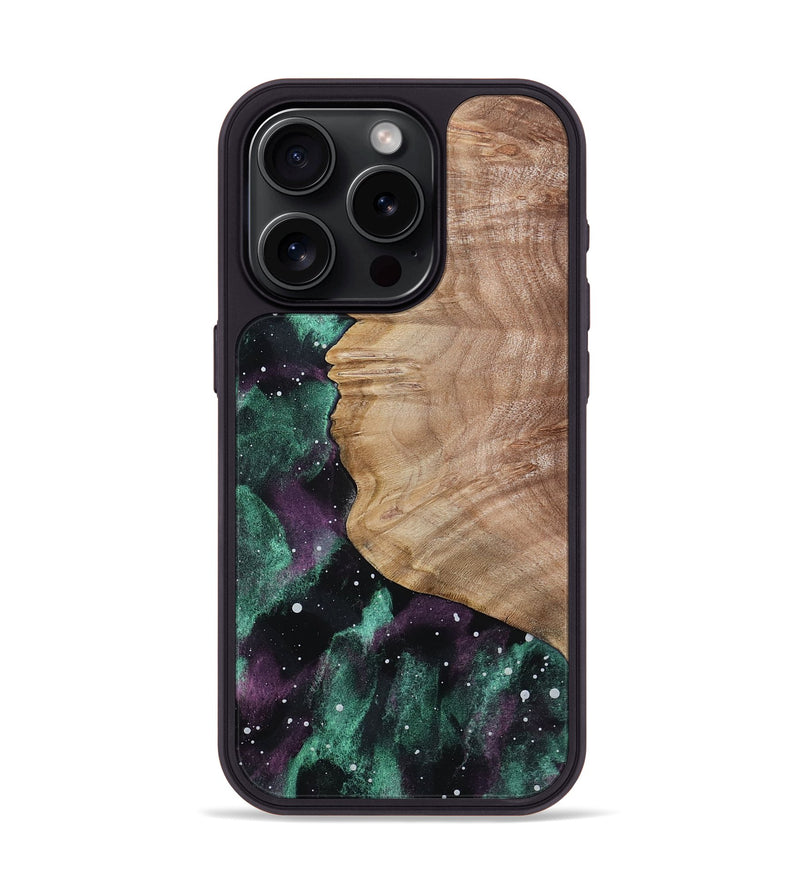 iPhone 15 Pro Wood Phone Case - Janiyah (Cosmos, 799761)